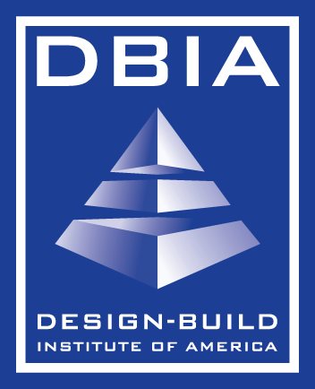 DBIA logo: geometric pyramid and text on blue background.